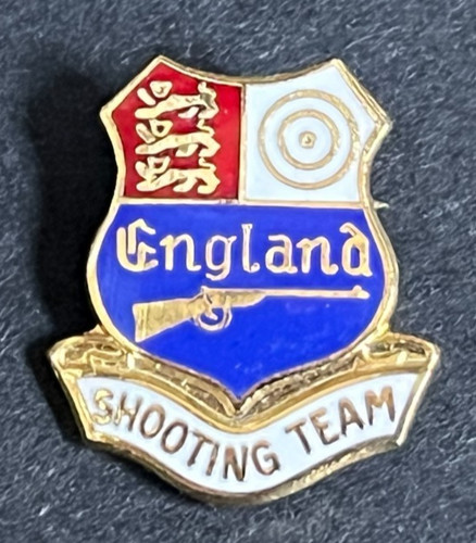 England shooting team pin - shooting,