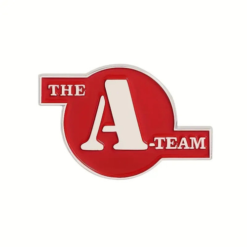 The team enamel pin - a,