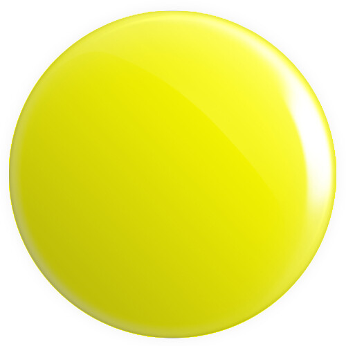 Plain solid colour button pin - plain,