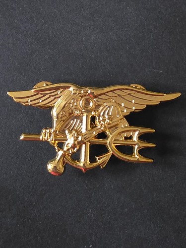 Navy seal team gold metal - gold,