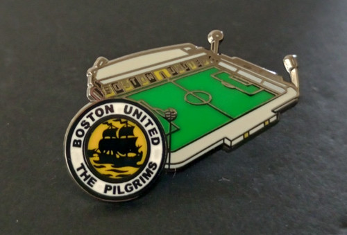 Non league football team lapel - non,