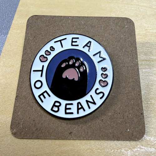 Team toe beans paw - toe, print