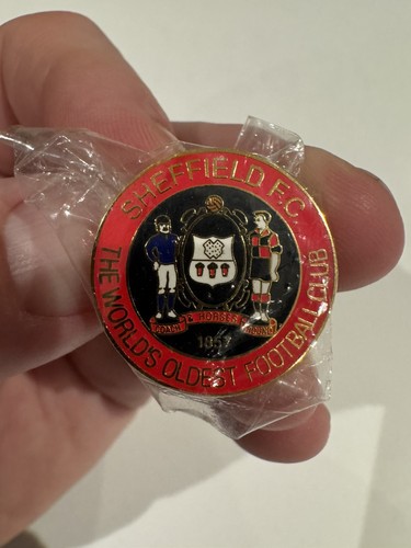 Sheffield enamel pin - sheffield, fc