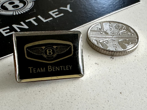 Team bentley green pin badge - pin,