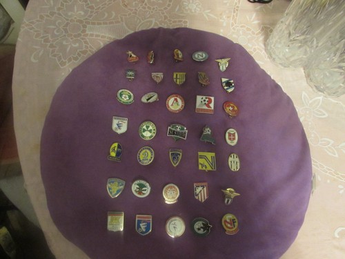 Collectable football pin - football,