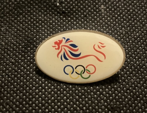 Team olympic oval pin - gb,